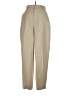 Lime Solid Tan Casual Pants Size XS - photo 1