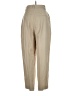 Lime Solid Tan Casual Pants Size XS - photo 2