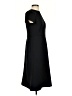 Ann Taylor Solid Black Casual Dress Size 4 (petite) - photo 4