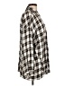 Max Studio 100% Rayon Plaid Ivory Long Sleeve Button-Down Shirt Size L - photo 4