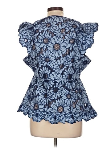Sandro Short Sleeve Blouse (view 2)