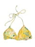 Unbranded Floral Yellow Swimsuit Top Size XS (estimated) - photo 1
