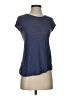 Matison Stone Blue Short Sleeve Top Size XS - photo 1