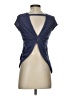 Matison Stone Blue Short Sleeve Top Size XS - photo 2