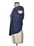Matison Stone Blue Short Sleeve Top Size XS - photo 5