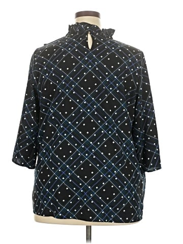 Jessica London 3/4 Sleeve Blouse (view 2)