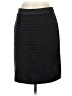 WD.NY 100% Polyester Chevron-herringbone Black Formal Skirt Size 4 - photo 1