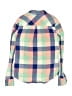 H&M L.O.G.G. 100% Cotton Color Block Blue Long Sleeve Button-Down Shirt Size 4 - photo 2