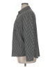 Apt. 9 100% Polyester Houndstooth Black Long Sleeve Blouse Size XL - photo 5
