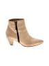Assorted Brands 100% Leather Tan Ankle Boots Size EU 38 - photo 1