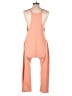 Ces Femme Solid Orange Romper Size 1X (estimated) - photo 2
