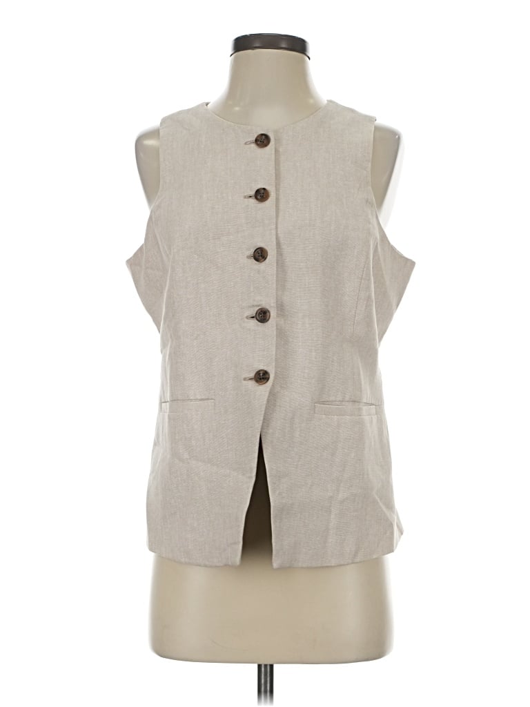Pre-owned Old Navy Vest In White