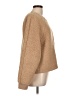 Banana Republic 100% Polyester Solid Tan Pullover Sweater Size L - photo 4