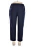 Blair 100% Polyester Solid Blue Casual Pants Size 16PT - photo 1