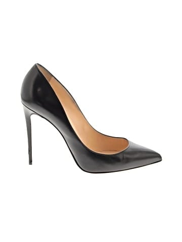 Christian Louboutin So Kate mm120 Black Nappa Leather Pointed Toe Heels Pumps (view 1)