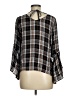 Maurices 100% Rayon Black 3/4 Sleeve Blouse Size M - photo 2