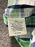 Classic Prep Plaid Green Short Sleeve Button-Down Shirt Size 2T - photo 4