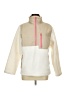 Te Verde 100% Polyester Color Block Ivory Fleece Size M - photo 1