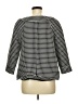 Max Studio 100% Polyamide Houndstooth Black Coat Size M - photo 2