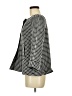 Max Studio 100% Polyamide Houndstooth Black Coat Size M - photo 5