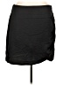 Express 100% Polyester Solid Black Casual Skirt Size XL - photo 1