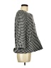 Max Studio 100% Polyamide Houndstooth Black Coat Size M - photo 4