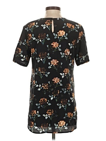 Thakoon Short Sleeve Silk Top (view 2)