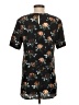 Thakoon 100% Silk Floral Black Short Sleeve Silk Top Size 4 - photo 2