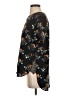 Thakoon 100% Silk Floral Black Short Sleeve Silk Top Size 4 - photo 5