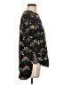 Thakoon 100% Silk Floral Black Short Sleeve Silk Top Size 4 - photo 4