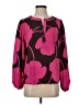 Ann Taylor 100% Polyester Pink Long Sleeve Blouse Size S - photo 1