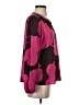 Ann Taylor 100% Polyester Pink Long Sleeve Blouse Size S - photo 4