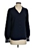 Shein 100% Polyester Blue Long Sleeve Blouse Size 4 - photo 1