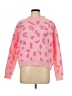 Shein 100% Polyester Animal Print Pink Pullover Sweater Size L - photo 1