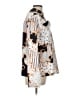 Shein 100% Polyester Print Silver Long Sleeve Blouse Size 12 - photo 4