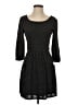 Lily Rose Tweed Gray Casual Dress Size S - photo 1