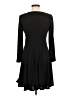 Rabbit Rabbit Rabbit Designs Solid Black Casual Dress Size 8 - photo 2