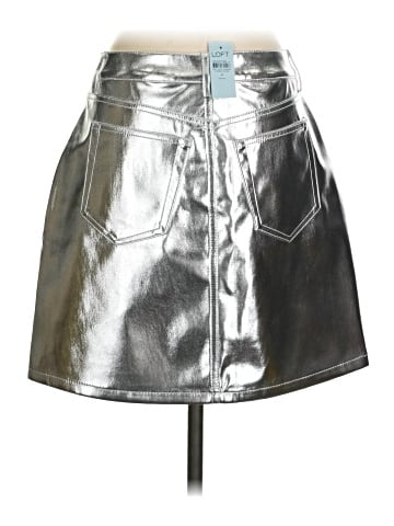 Ann Taylor LOFT Faux Leather Skirt (view 2)