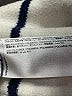 MNG Stripes Ivory Turtleneck Sweater Size XS - photo 8