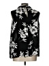 Vince Camuto 100% Polyester Floral Black Sleeveless Blouse Size L - photo 2