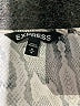 Express Gray Short Sleeve Blouse Size M - photo 7