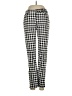 Chico's Checkered-gingham Black Casual Pants Size XS (00) - photo 1