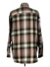Old Navy 100% Cotton Plaid Brown Long Sleeve Button-Down Shirt Size L - photo 2