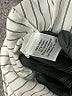 Nine West Stripes Silver Long Sleeve Button-Down Shirt Size L - photo 8