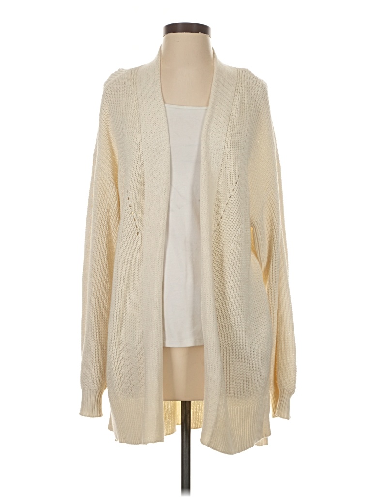 Pre-owned Universal Thread Cardigan Sweater In White