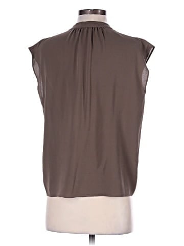 Michael Kors Sleeveless Silk Top (view 2)