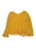 Mudd Yellow 3/4 Sleeve Blouse Size 14 - 16 - photo 1