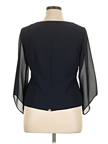Danny & Nicole 3/4 Sleeve Blouse (view 2)