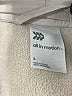 all in motion 100% Polyester Ivory Zip Up Hoodie Size S - photo 7
