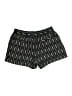 Garnet Hill 100% Linen Print Black Shorts Size 00 - photo 2